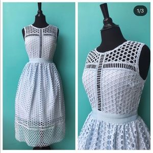 Baby Blue beautiful midi dress 🦋